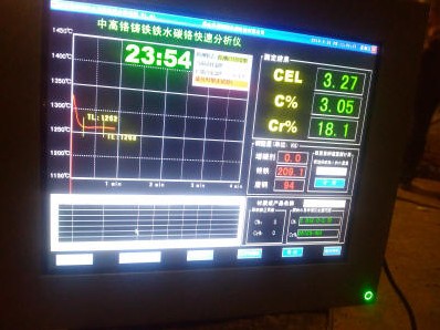 NJ-TG5Rapid carbon chromium analyzer for high chromium cast iron in front of furnace