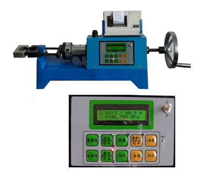 Intelligent digital display hydraulic strength testing machine